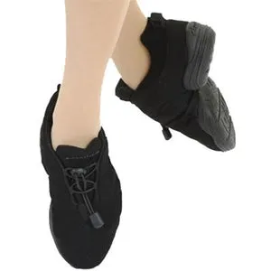 Toggle -- Split-Sole Dancesneaker -- Black Season Ease Match Fit