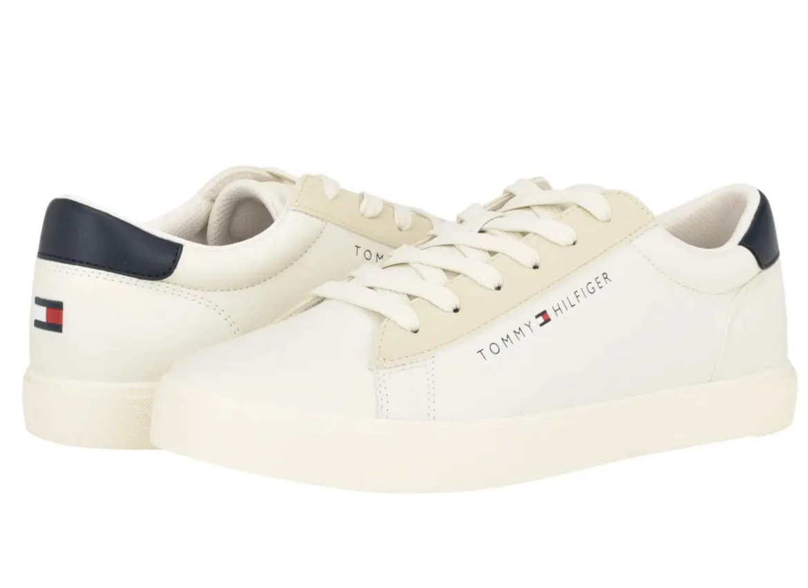 Tommy Hilfiger Men's Ribby Fashion Sneakers Leather Upper