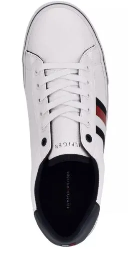 Tommy Hilfiger Pesto- White Men's Sneaker Fit Kind Glow