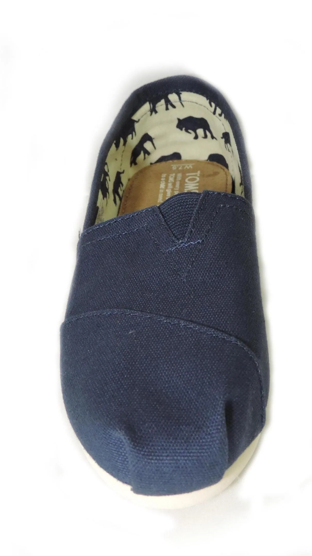 Palm Base Toms Women's Classic Navy Canvas