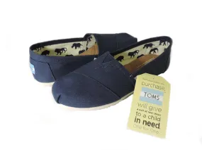 Stable Core Reinforced Toms Women's Classic Navy Canvas