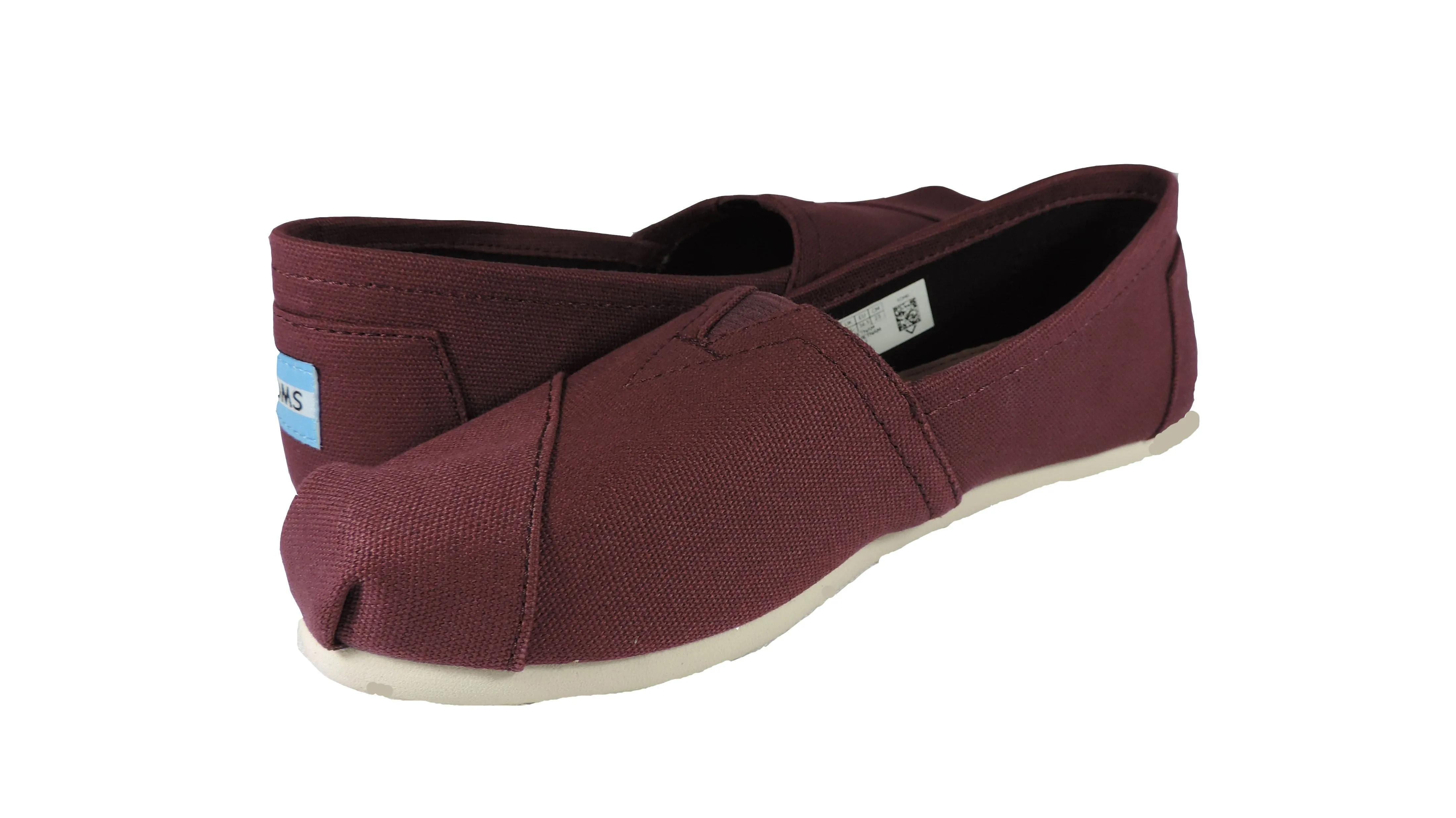 TOMS women's CLASSIC RED MAHOGANY Dual Tone Quiet Step