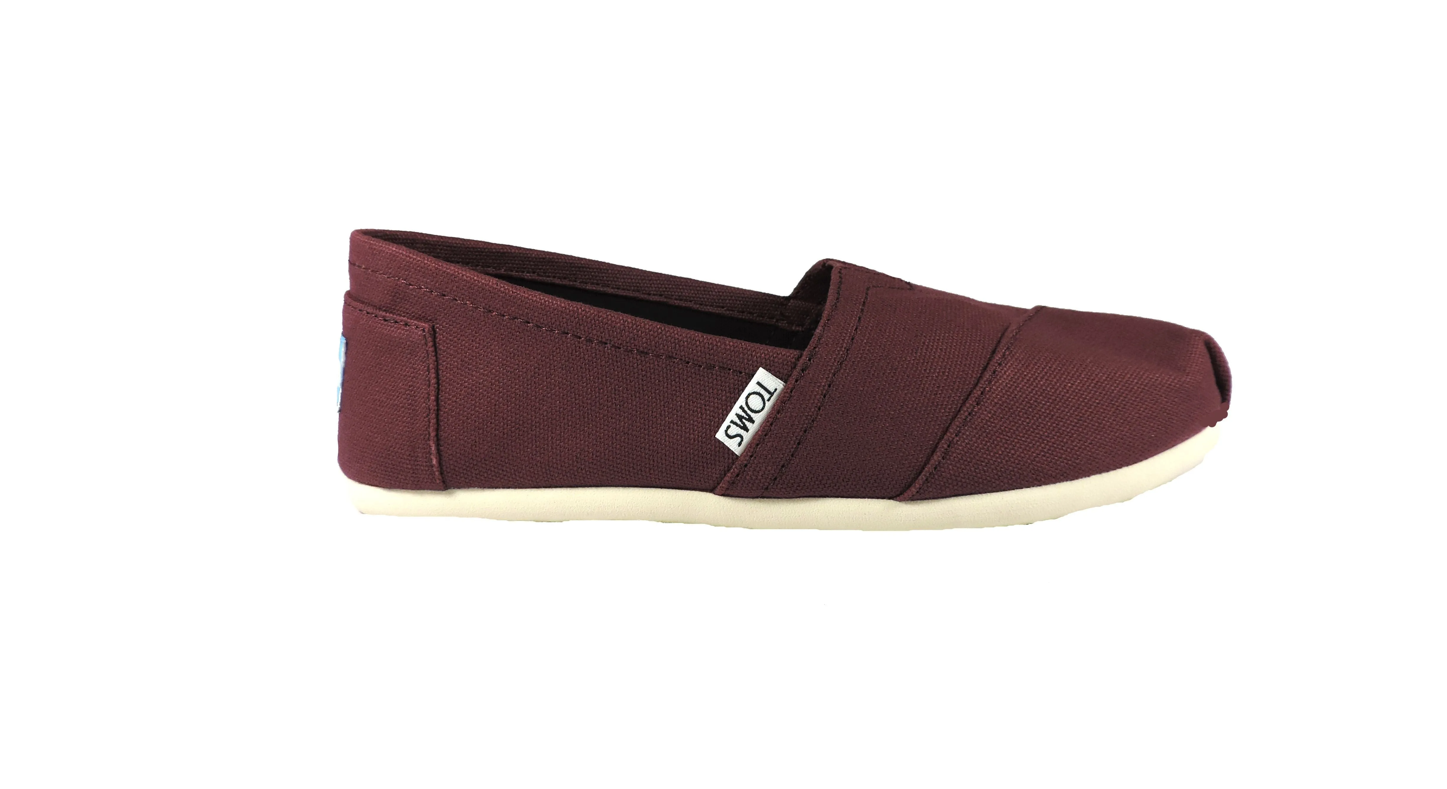 TOMS women's CLASSIC RED MAHOGANY Curve Hug
