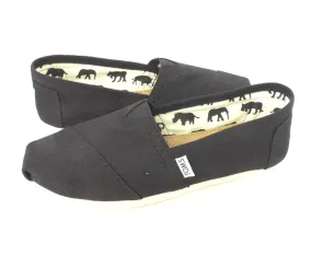Toms women's Classics Canvas Black Virtual Step