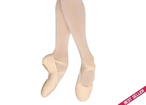 Pump -- Canvas Split Sole Ballet -- Pink Work Base