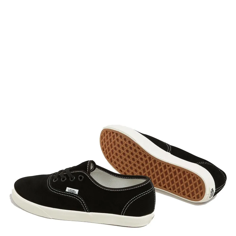 Rubber Outsole Vans Authentic Lowpro in Black/White