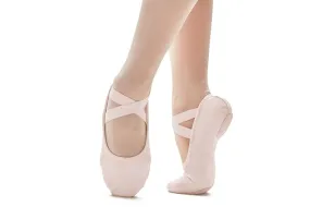 Step Light Brio -- Stretch Canvas Split Sole Ballet -- Light Pink