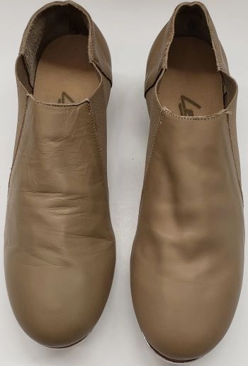 Slip Resistant Oxfords Dorla -- Unisex Tap Slip-On -- Tan