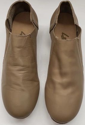 Lace Up Oxfords Dorla -- Unisex Tap Slip-On -- Tan