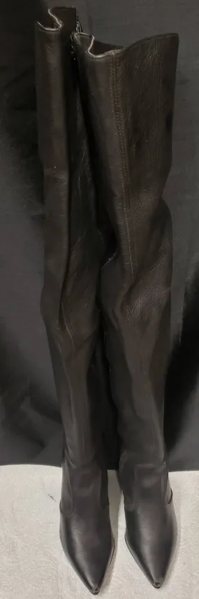 Legacy Cut 5" Brea -- Women's Black Thigh High Dress Boots -- Black