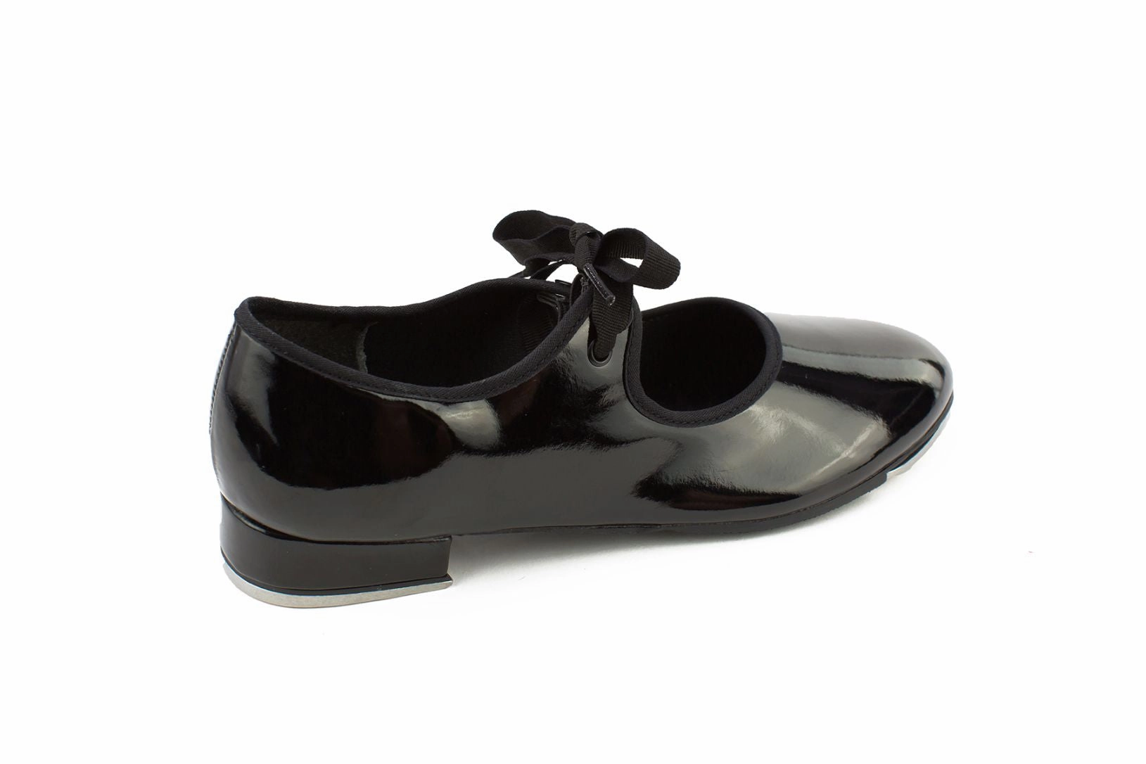 Valiant -- Women's Economy Tap Oxford -- Black Patent Durable Construction Sophisticated Style