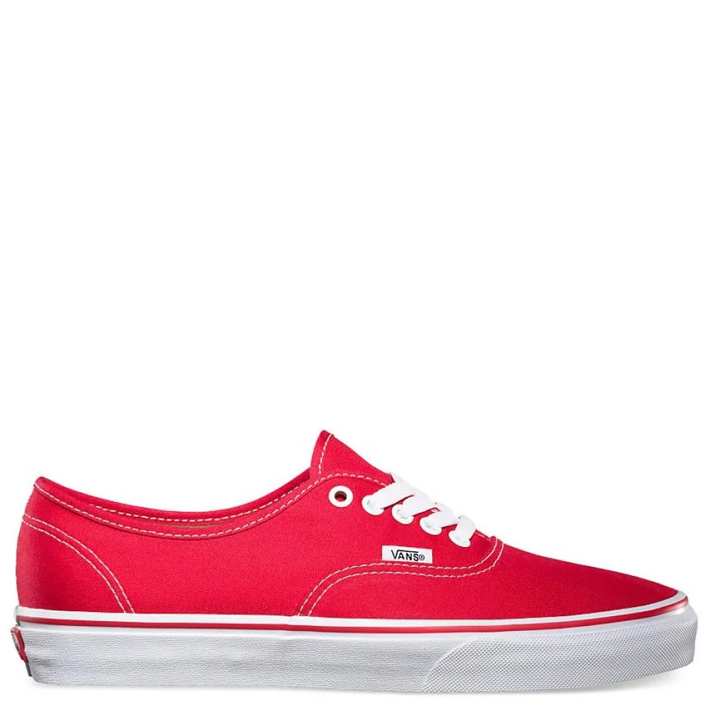 Heat Guard Durable Fabric Vans Authentic in Red