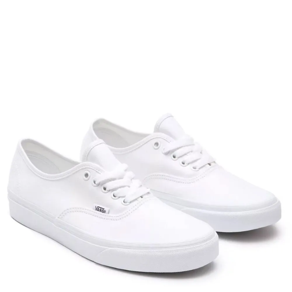 Deep Shade Quality Vans Authentic in True White
