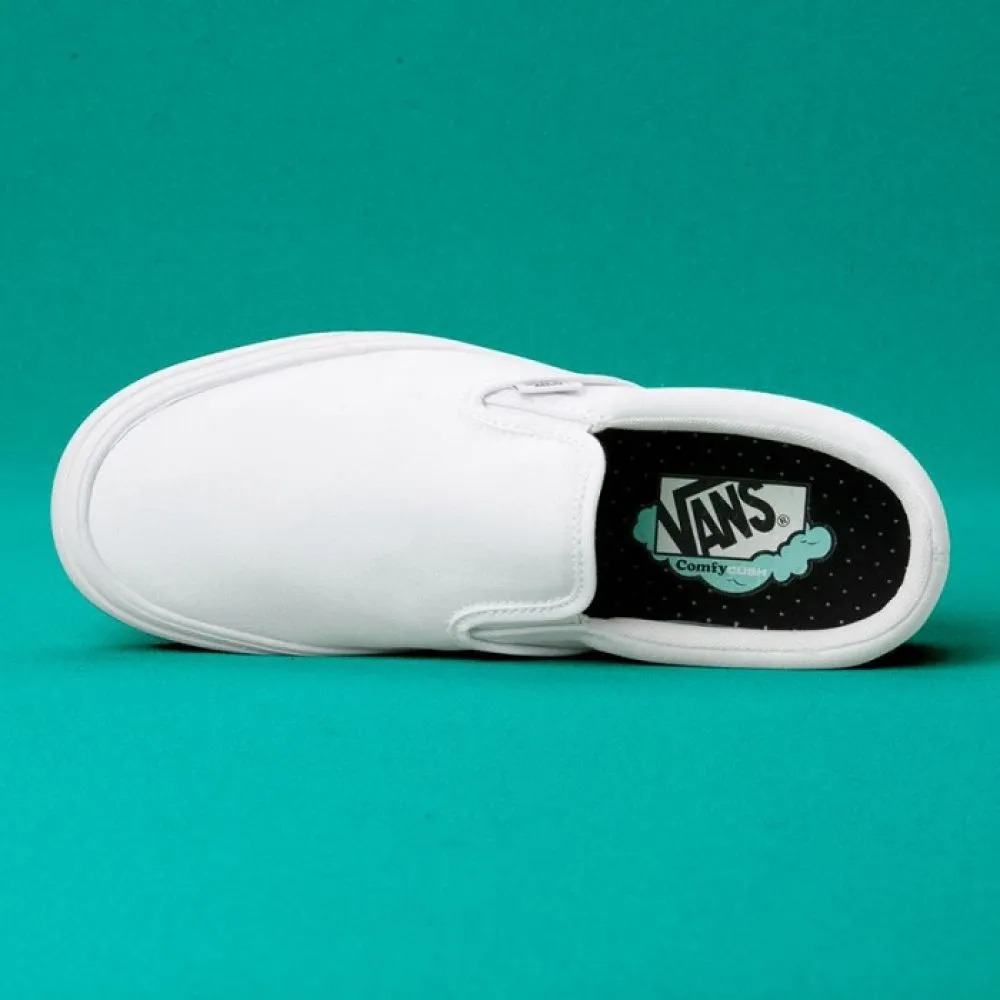 Vans ComfyCush Slip-On in White Show Stage Stone Grip