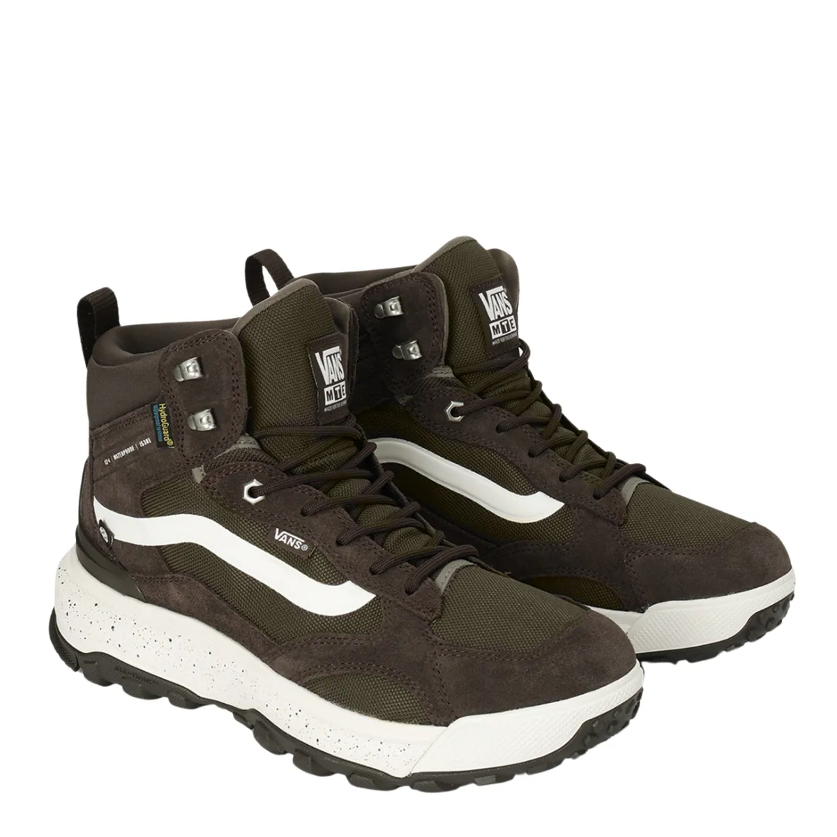 City Bright Versatile Vans Men's MTE Crestline Waterproof in Brown/Khaki