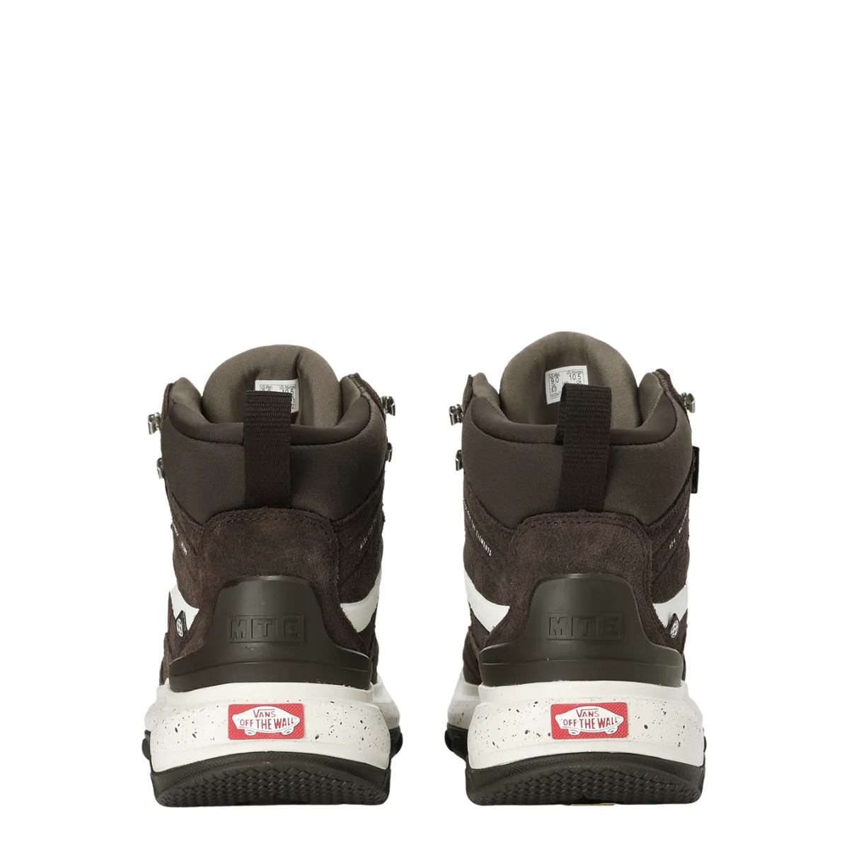 Vans Men's MTE Crestline Waterproof in Brown/Khaki Stretchable Material Bounce Edge