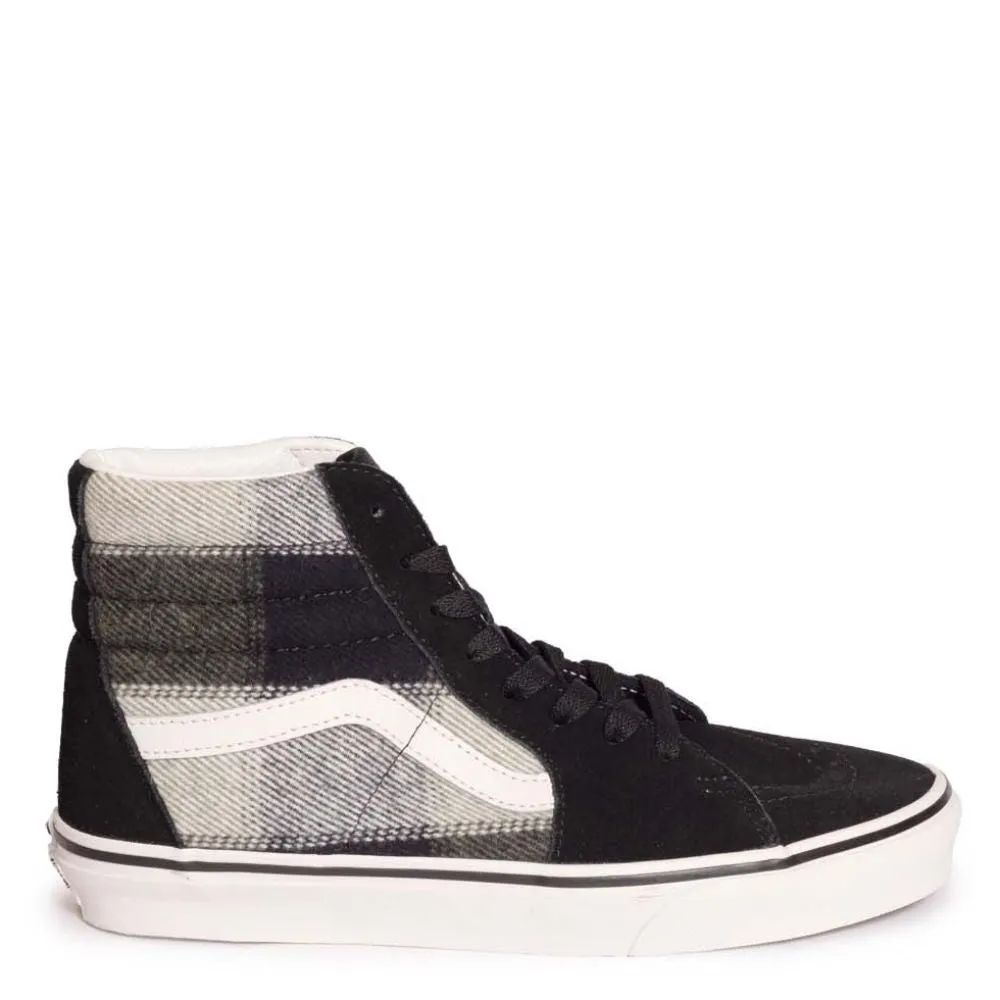 Comfortable Design Breathable Lining Vans Men's SK8-Hi in Olive/Black