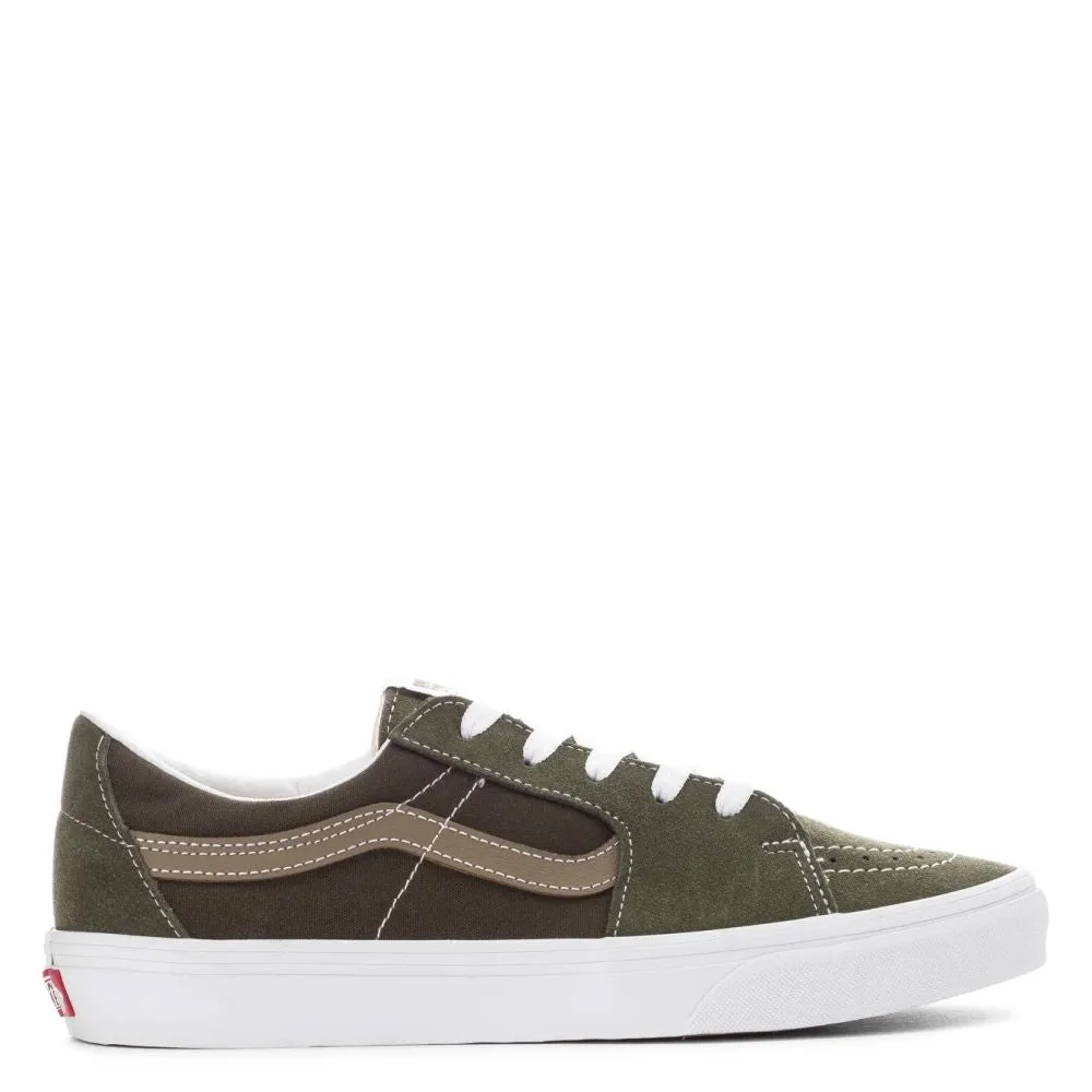 Vans Men's Sk8-Low in Sport Grape Leaf High Quality Linen Air