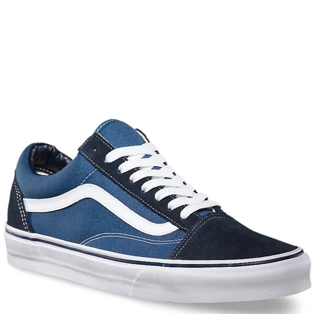 Stud Cool Vans Old Skool in Navy/White