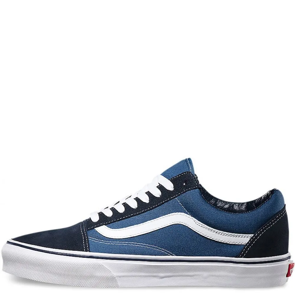 Quick Pack Comfort Fit Vans Old Skool in Navy/White