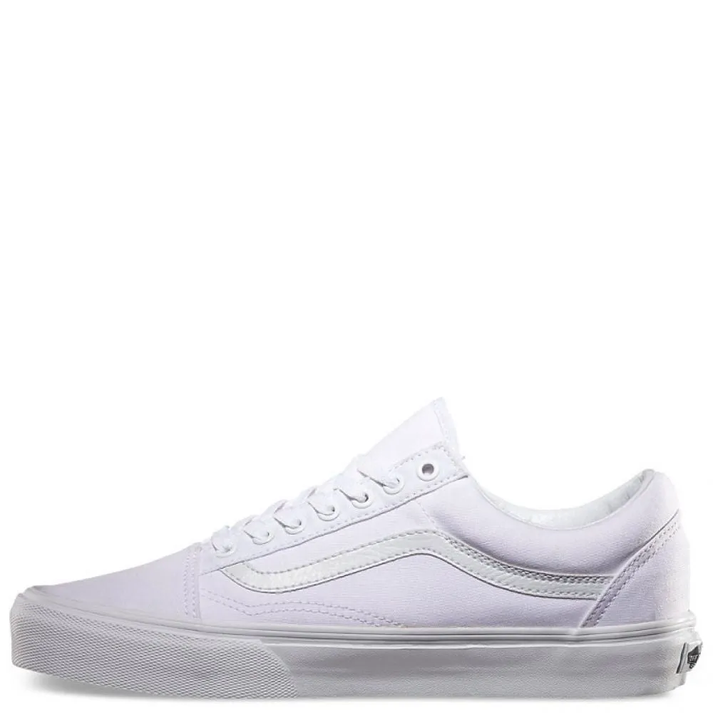 River Cross Color Pop Vans Old Skool in True White