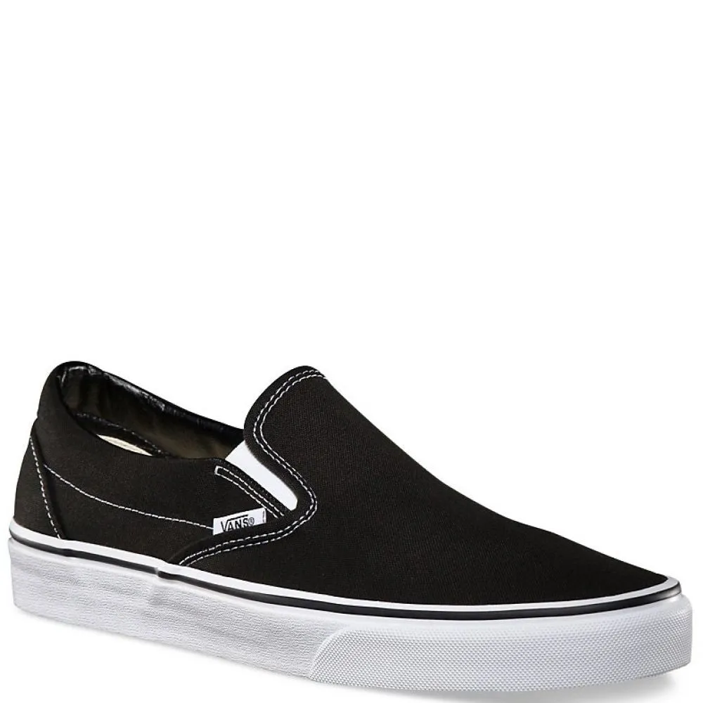 Brave Walk Sky Blue Vans Slip-On in Black