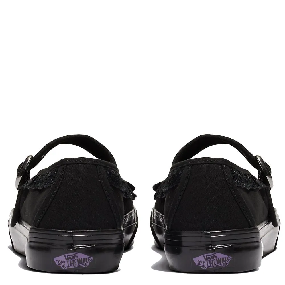 Vans Women's Mary Jane Halloween In The Shadows in Black Moist Guard Cotton Base