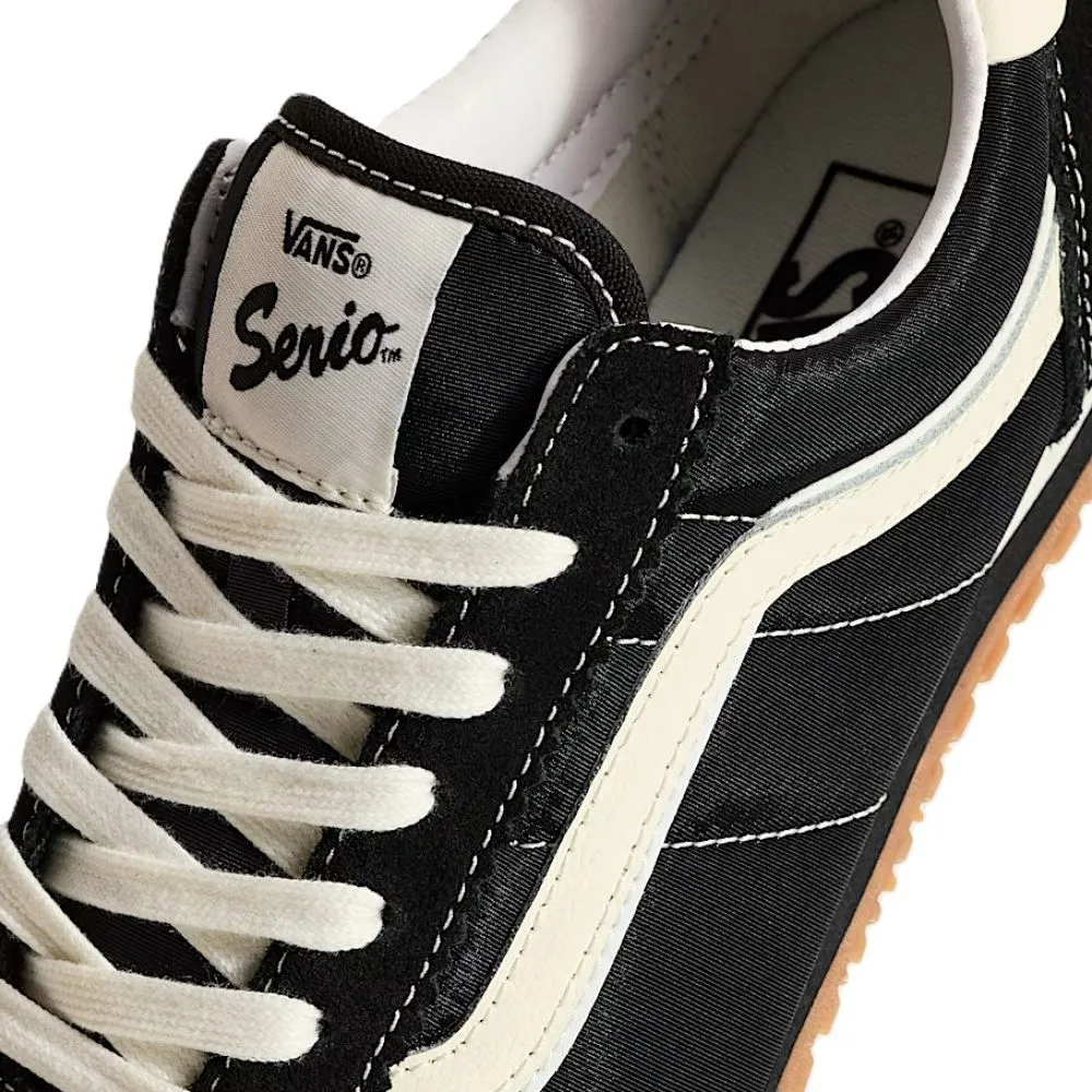 Cushioned Vans Women's Super Lowpro in Black