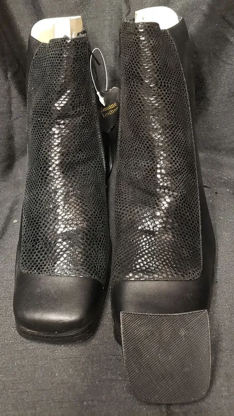 Perfect Fit Anti Slide 2" Wren -- Women's Ankle Dress Boot -- Black