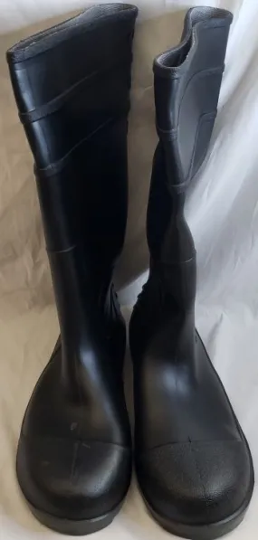 Washable Anti-Skid Morris II -- Men's Rubber Rain Boot -- Black