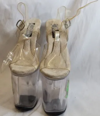 Versatile Style 8" Parlan -- Women's Platform Sandal -- Clear