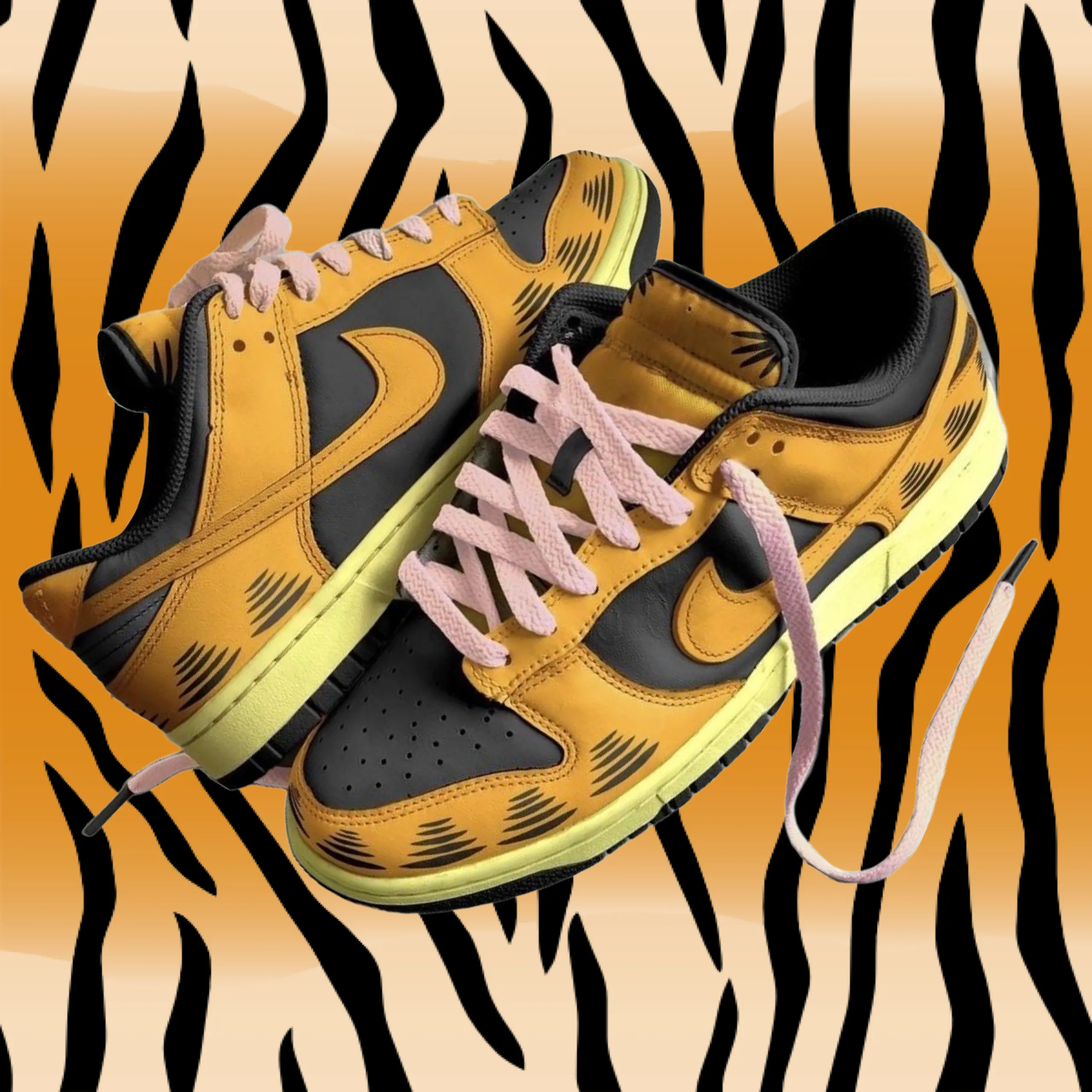 Top Rated Low Top Custom Tiger Dunks
