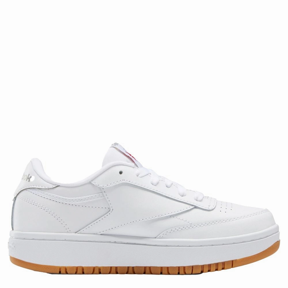 Breathable Material Sport Active Reebok Youth Club C Double in White