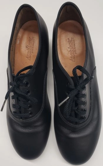 Modern Design Warren -- Men's Latin Ballroom Oxford -- Black