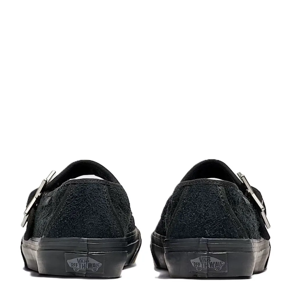 Vans Women's Mary Jane in Black Suede Breathable Material Family Fit