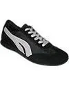 Pose Ready Women's Retro Runner -- Dancesneaker -- Black/White