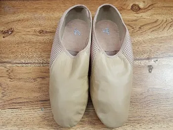 Week Easy Comfort Flex Wyatt -- Split Sole Jazz Slip-on -- Tan