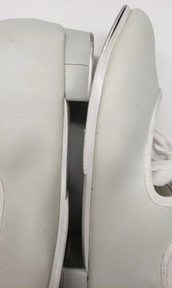 Durable Material Street Cool Yazmine Jr. -- Children's Economy Tap Oxford -- White