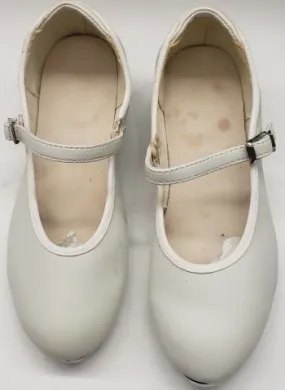 Look Ready Yuridia II -- Children's Economy Tap Strap -- White