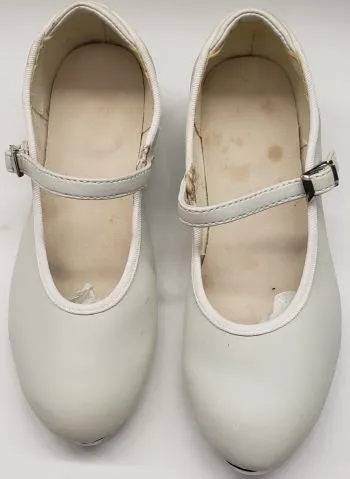 Look Ready Yuridia II -- Children's Economy Tap Strap -- White