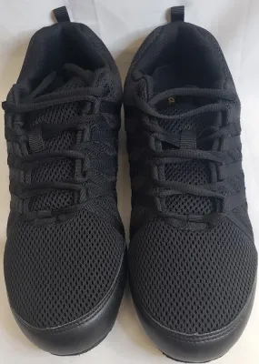 Zoom II -- Mesh and PU Full Sole Dancesneaker -- Black Street Run